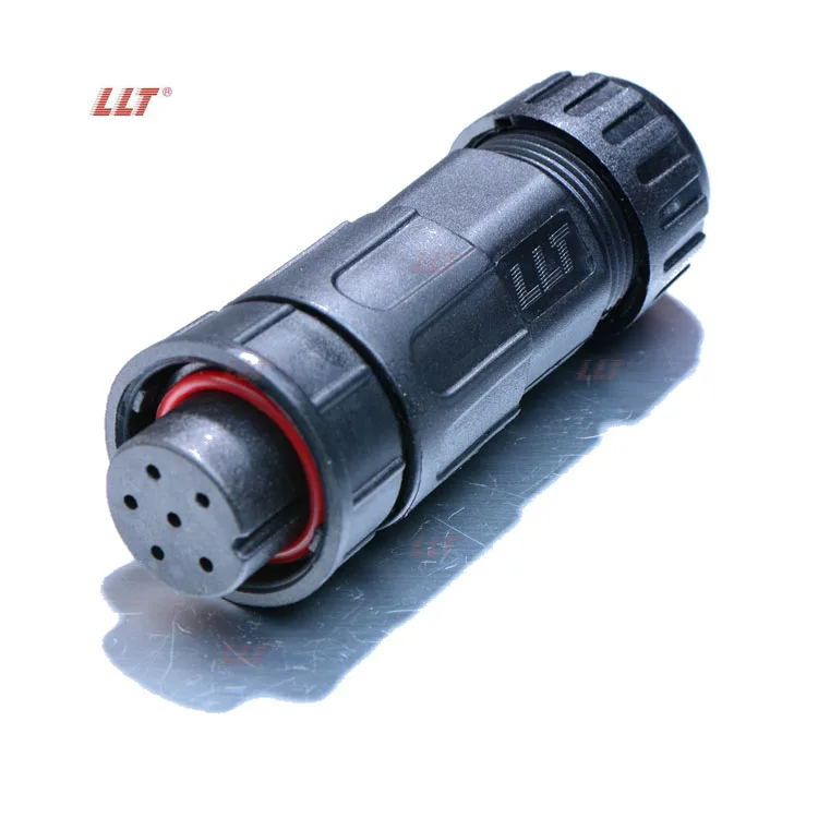weatherproof connectors 6 pin male female electrical wire connector 6pin bayonet connectors
