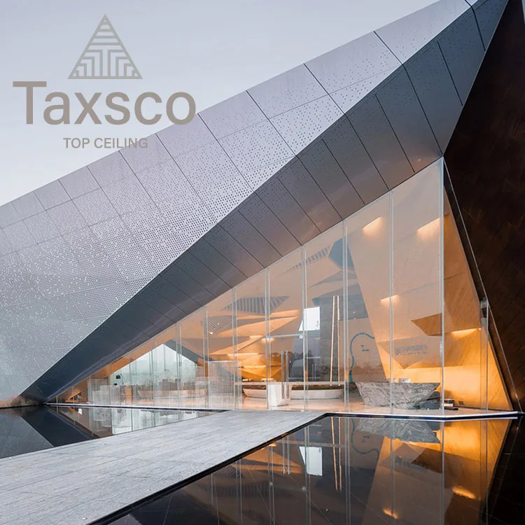 Art Building Exterior Decoration Aluminium Facade Metal Veneer For Building Outside Wall