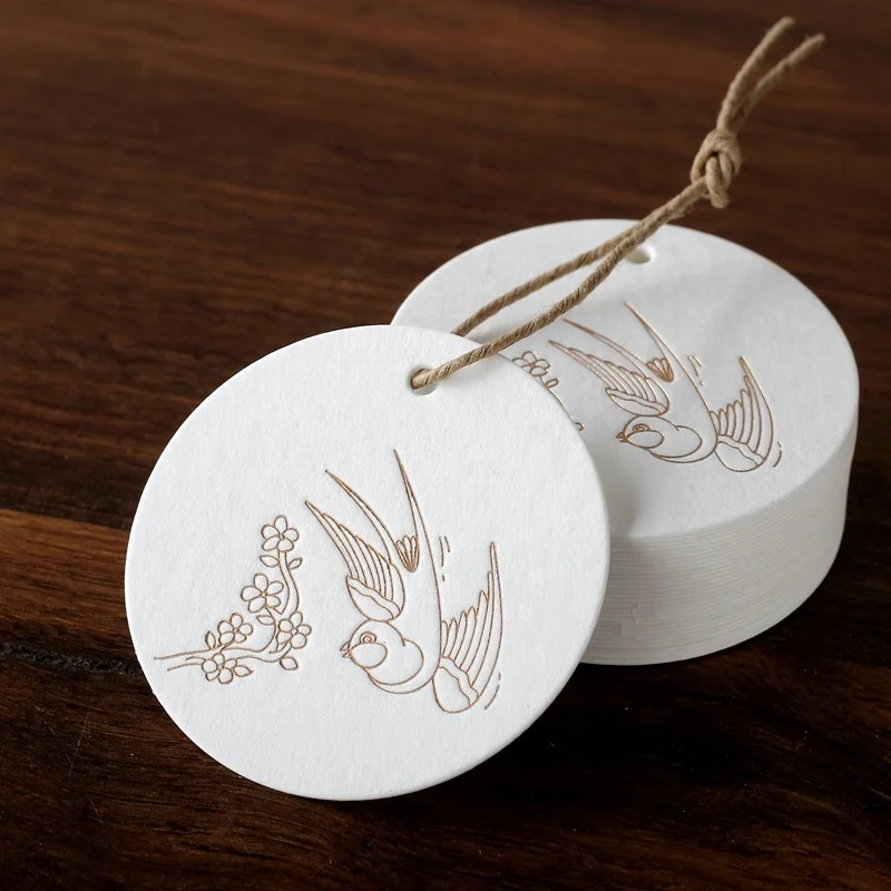 China Cheap logo custom printed swing tags for clothes