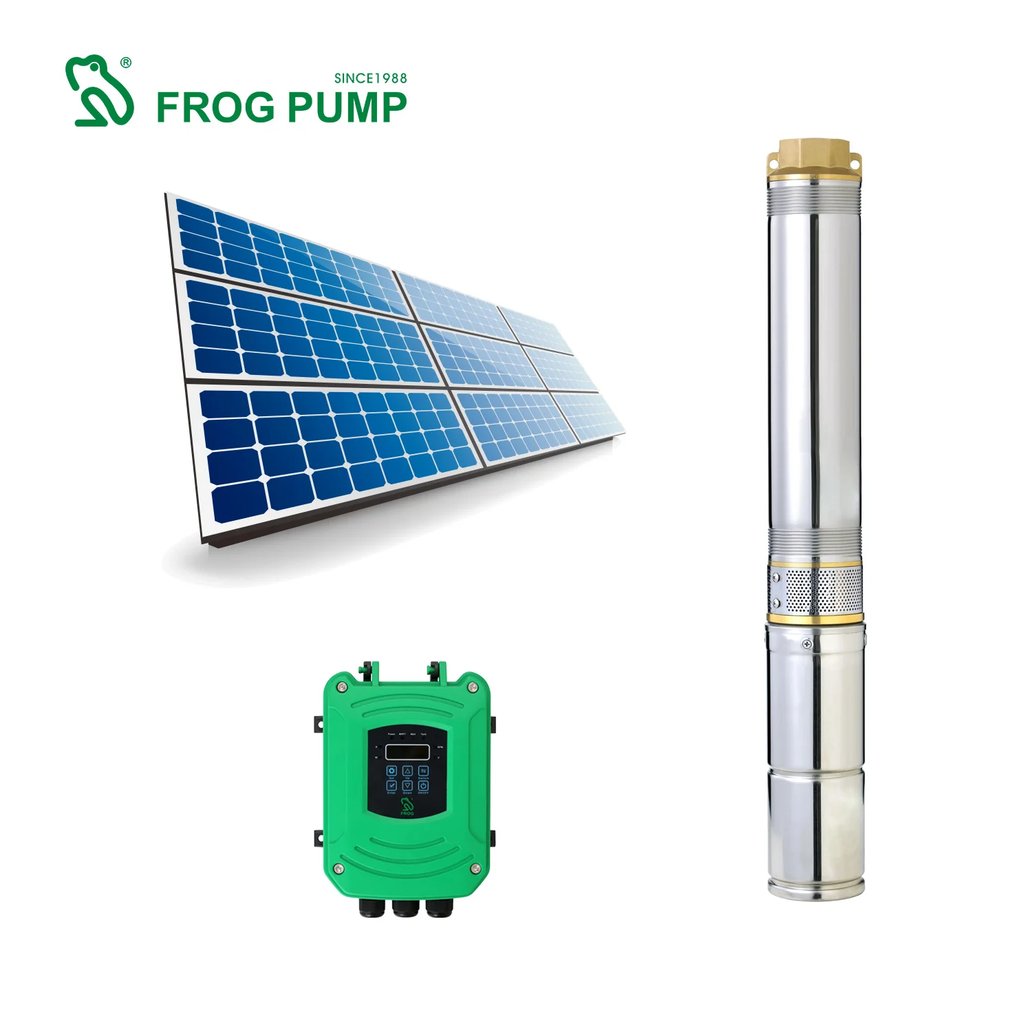 DC borehole solar pumping systems gmg dc solar pompa olar water pump