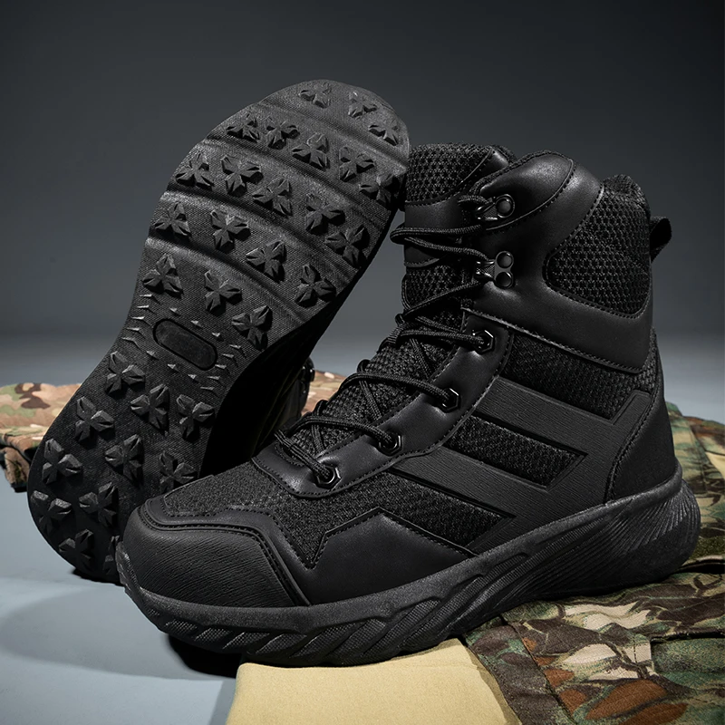 winter outdoor climbing hiking shoes desert jungle hunting men fashion boots casual shoe