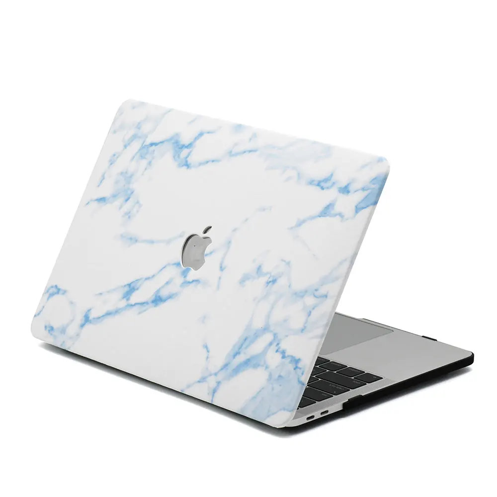 Роскошный белый мраморный кожаный жесткий чехол для ноутбука 13 дюймов A1706/A1708/A2159/A1989 Macbook Pro PC
