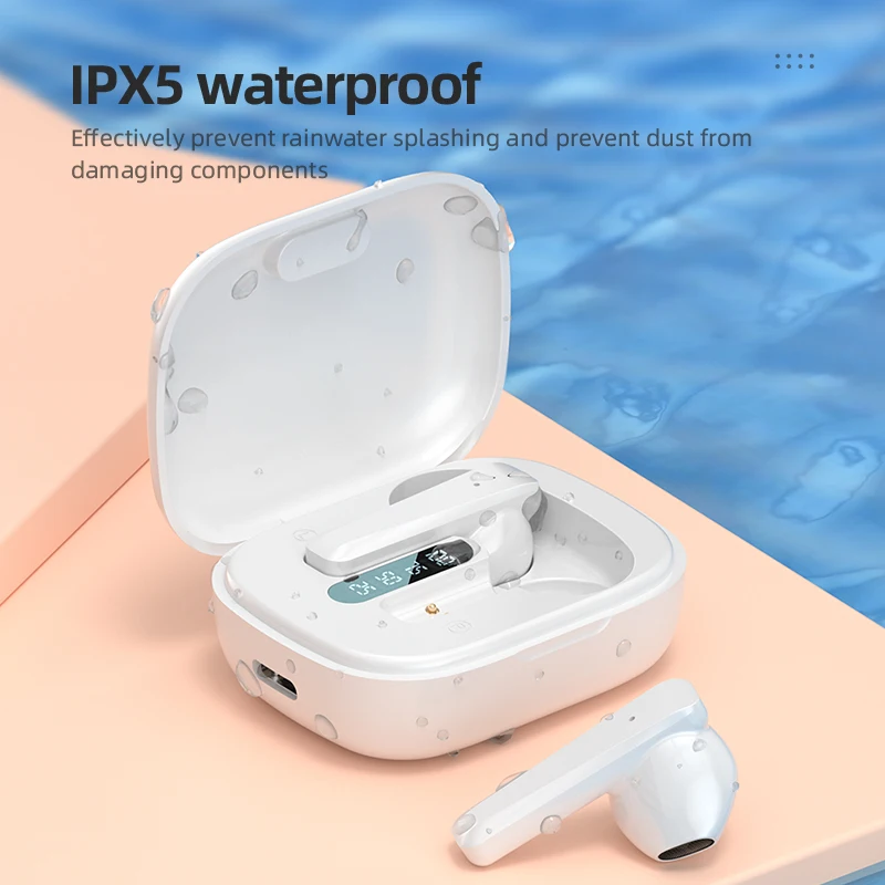 Wholesale New Product Bt 5.0 Earphone In-ear Super Bass Stereo Headphones Waterproof Earphones