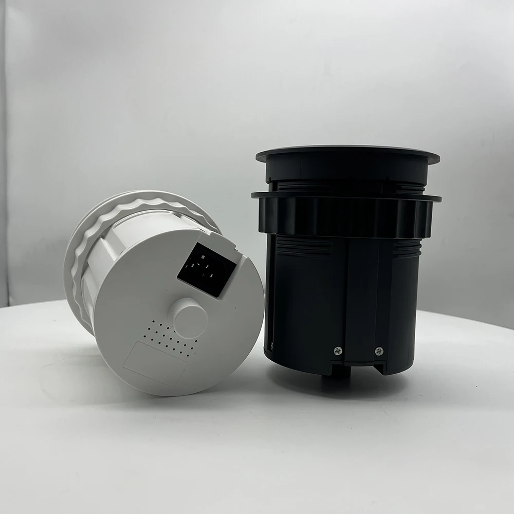 BNT power outlet home office Lifting motorized Kitchen hardware pop up tower socket fast wireless charging