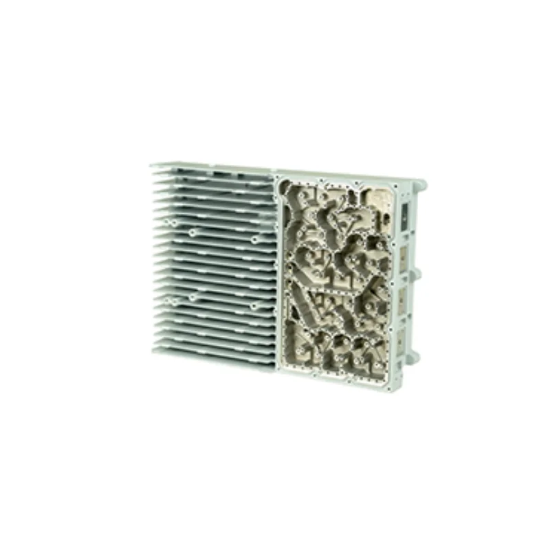 Customized aluminum die cast ADC12 telecom radiator housing