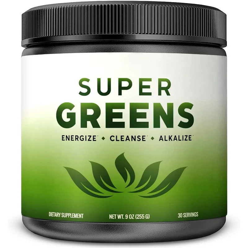 Free Sample Vegan Super Food Organic Spirulina Green Grass Superfood Powder