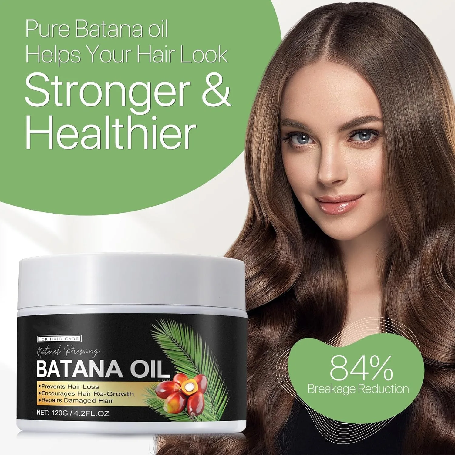 Wholesale 100% Batana Oil Organic Hair Strenghtening Growth Oil Cream Unrefined Pure Batana Oil from Honduras