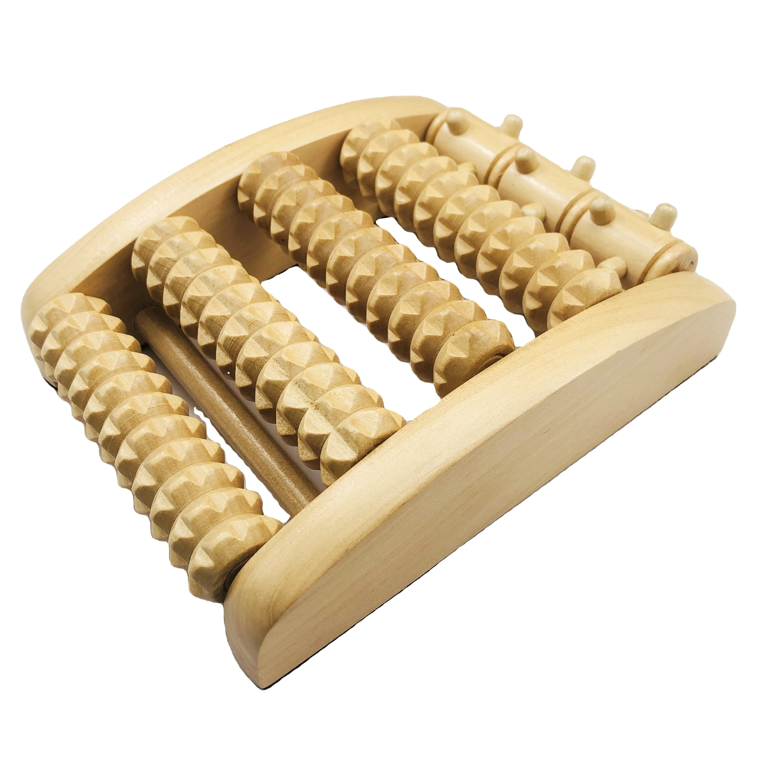 Manufacturer Wholesale Wood Massager Roller Solid Wood Irritating Skin Sturdy Wooden Massage For All Ages