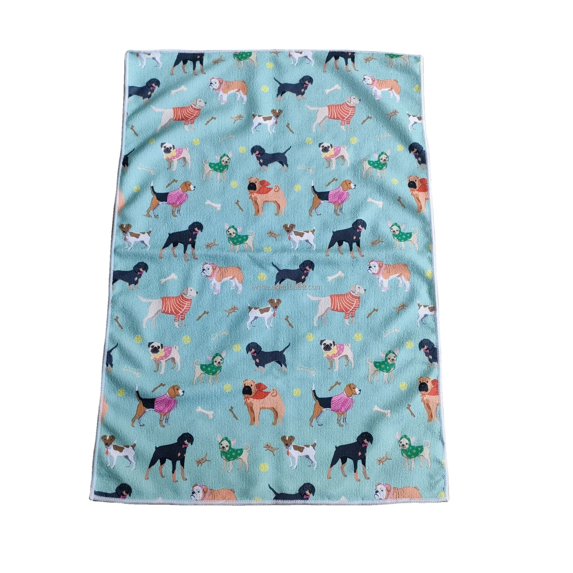 Design trend microfiber quick dry  beach towel custom print summer sand free animal print beach towel