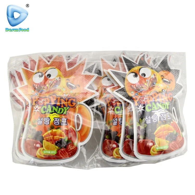 Cheap Packing surprise bag Toy Roll Soft Candy With Popping Candy And Jelly