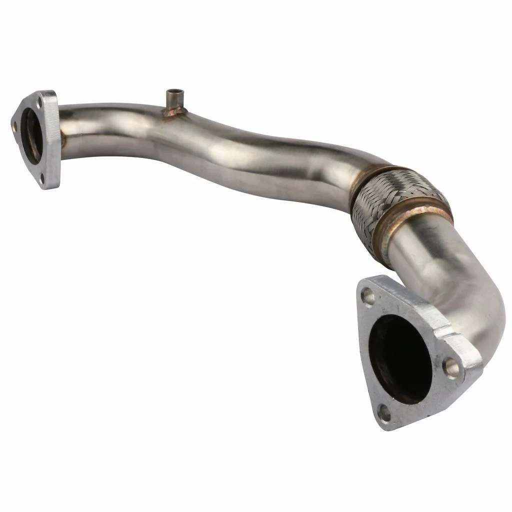 Heavy Duty Polished Up Pipes For 2008-2010 Ford 6.4L Powerstroke Diesel No EGR HEX964813