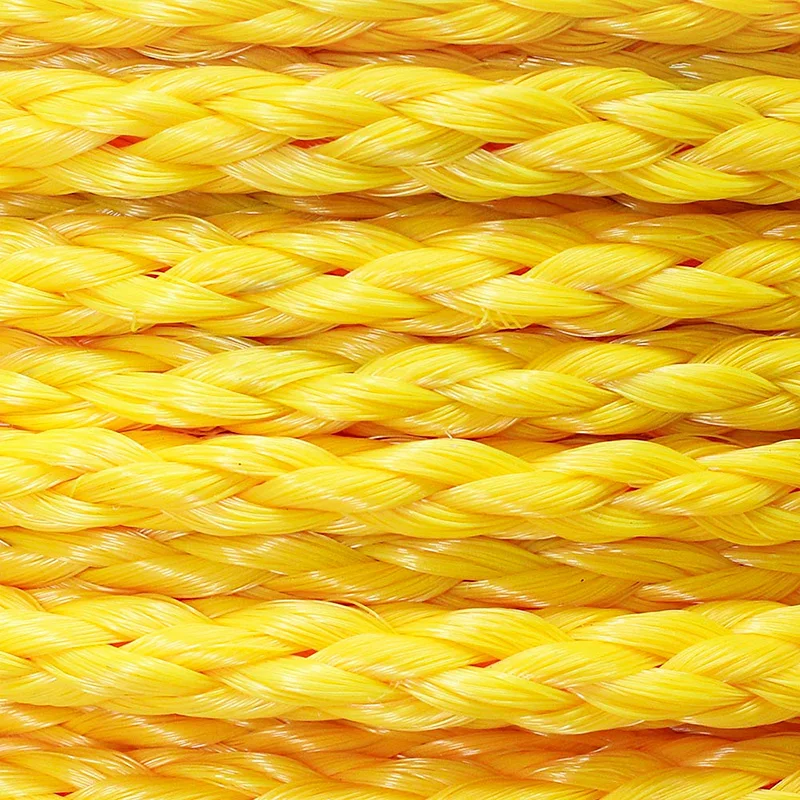 Waterproof Hollow Braided Floating Polyethylene Polypropylene PP Water Ski Rope Boat Heaving Rope