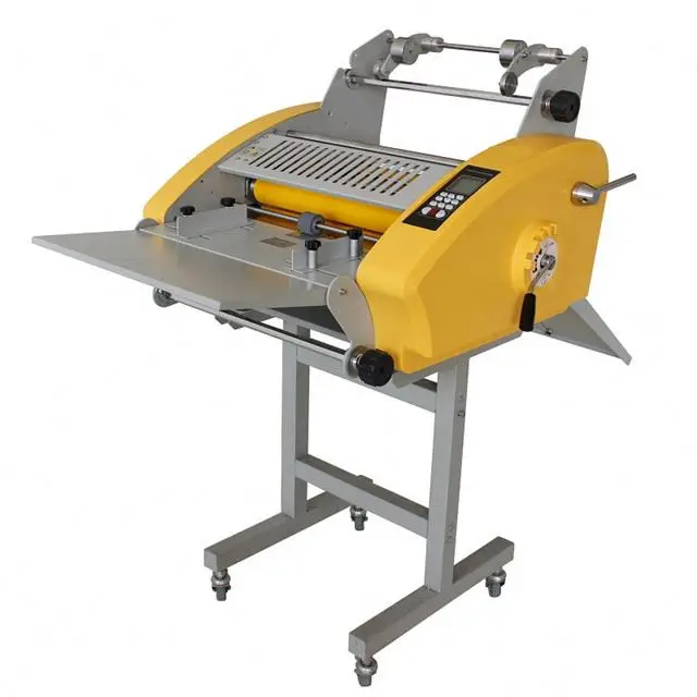 3866 автоматическая подача бумаги и автоматическая резка бумаги горячий и холодный рулонный ламинатор