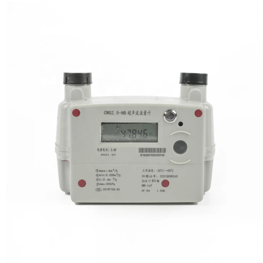 GPRS smart ultrasonic gas meter CWG2.5-CWG40
