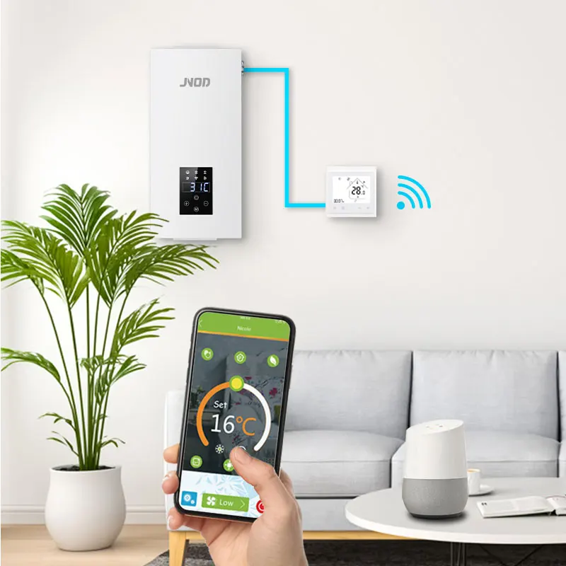 JNOD Domestic Electric Boiler System for Home Central Heating Elektr Qozon Electric System Boiler