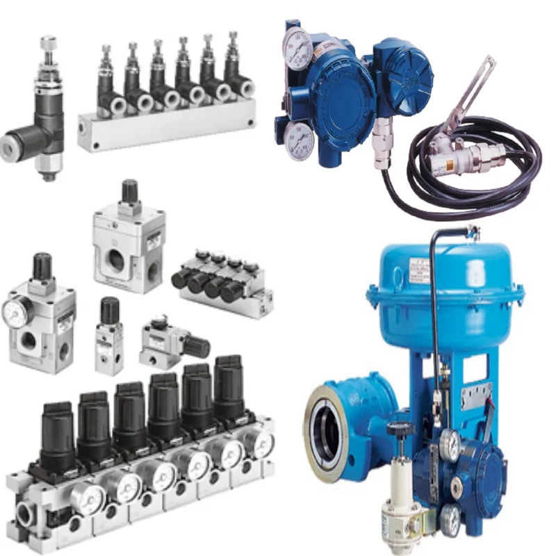 AZBIL Controller AVP200 valve positioner with SMC regulator AR/ARM series filter pressure reducing valves