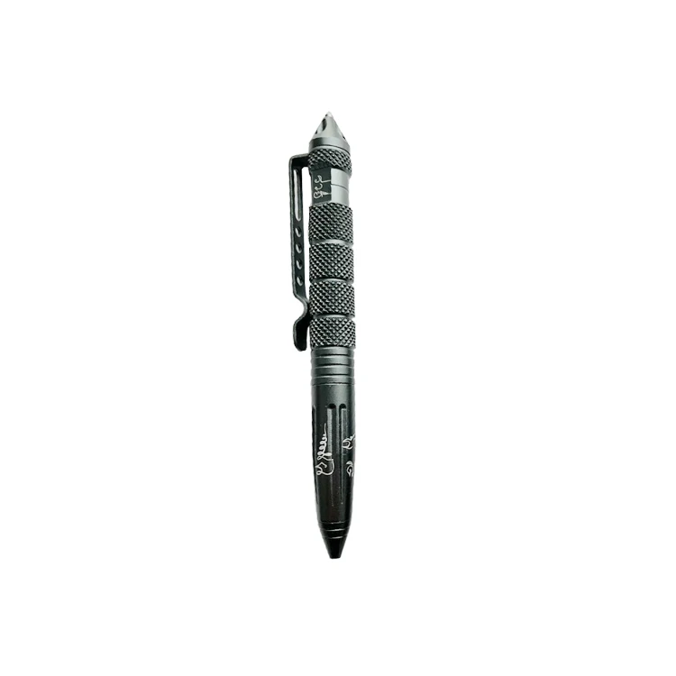 Outdoor Tactical Pen Multi-function Aluminum Tool Ballpoint Pens Pocket Emergency EDC Tool with Tungsten Tip Custom Logo