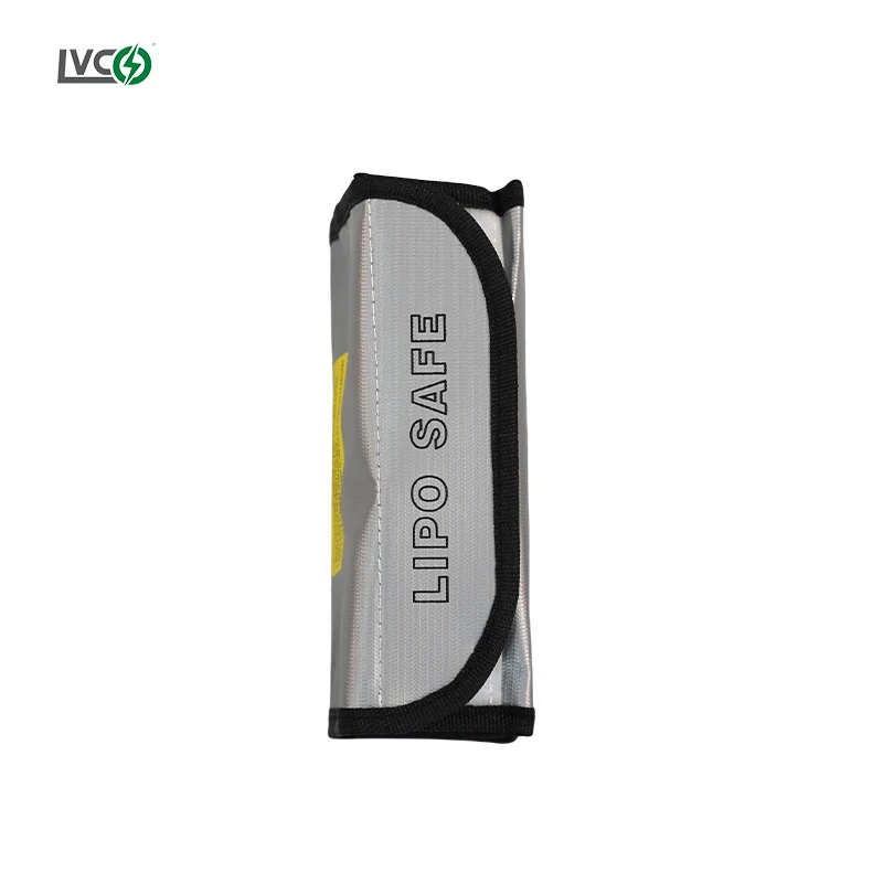 LVCO silicone coated explosion proof lipo battery safe bag mini size battery guard safe bag electric accessories bicycle