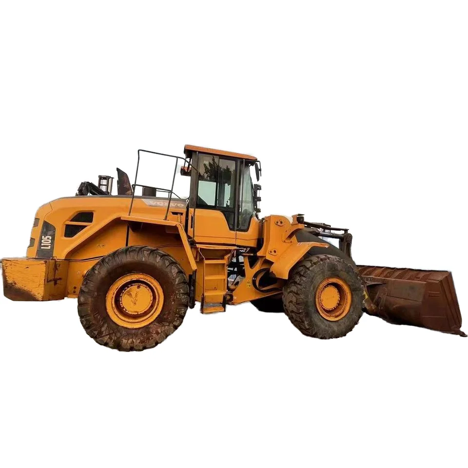 Used Volvo L105 Front Wheel Loader Earth-Moving Machinery with Original Engine and Motor for Sale