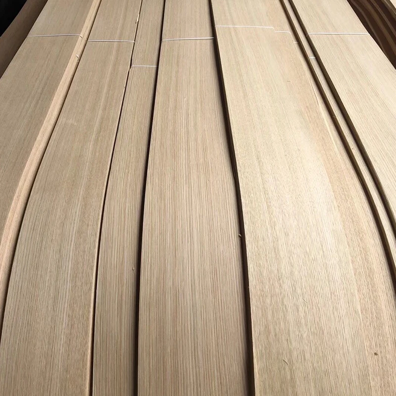 Good Quality Natural wood veneer Sliced 0.45mm 0.5mm White Oak Veneer
