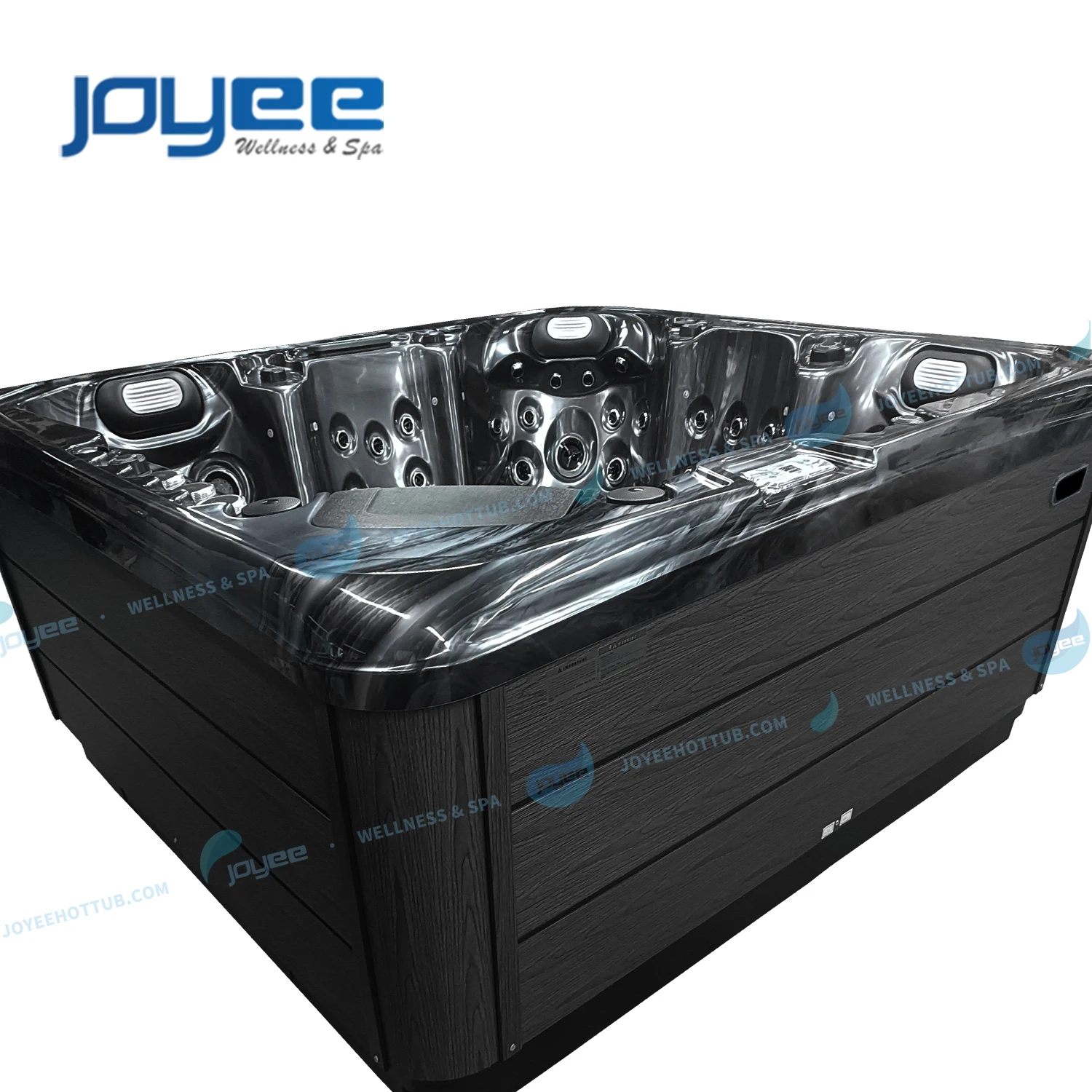 JOYEE 2024 European design luxury 5 Person hydro whirlpool balboa swim spa outdoor hot tub spa with Jacuzzier function