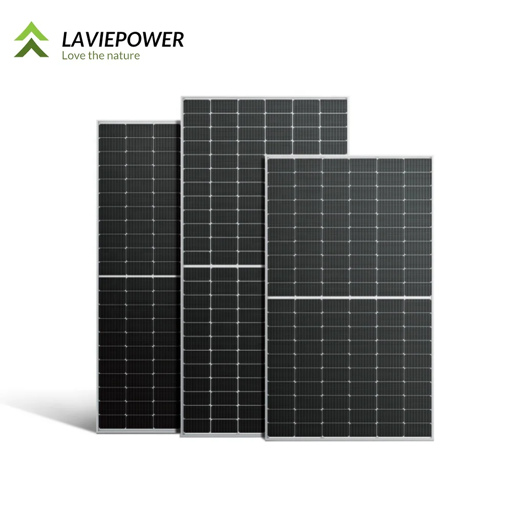 Wholesale Solar Panels 400W 450W 500W 550W 600W 700W Mono Solar Power Panels Half Cell Photovoltaic Solar Panel Price