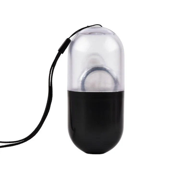 Frosted capsule contact lens case for Eye color Care Travel Kit cute Medical frosted plastics contact lenses case box