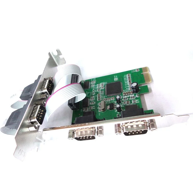 4 Port PCI-E RS232 Serial Adapter Card