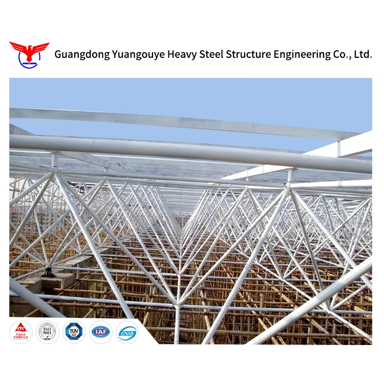 Guangdong YGY Q345B Prefabricated Steel space frame building basketball stadium and swimming pool for sports hall