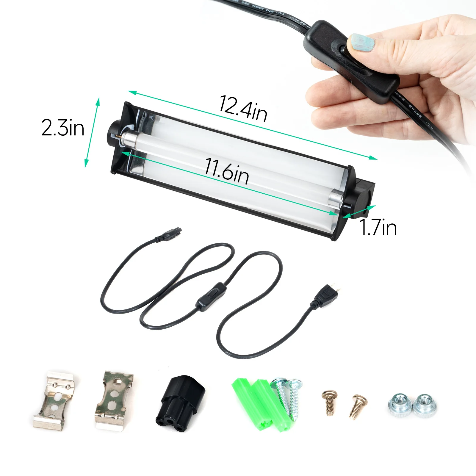 2024 Reptiles UVb LED Reptile Light Bar Sustainable 100w 26w Desert Reptile Bulb for Feeding