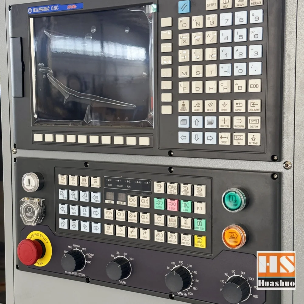 VMC640 High Precision Automatic Vertical Milling Center 12ATC Single Customizable Mitsubishi Siemens Fanuc Excellent Condition