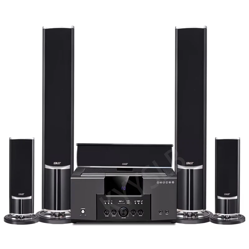 KYYSLB 5.1 Home Theater Audio Set Living Room Home Amplifier Speaker Audio 3d Surround TV K Song Speaker Column