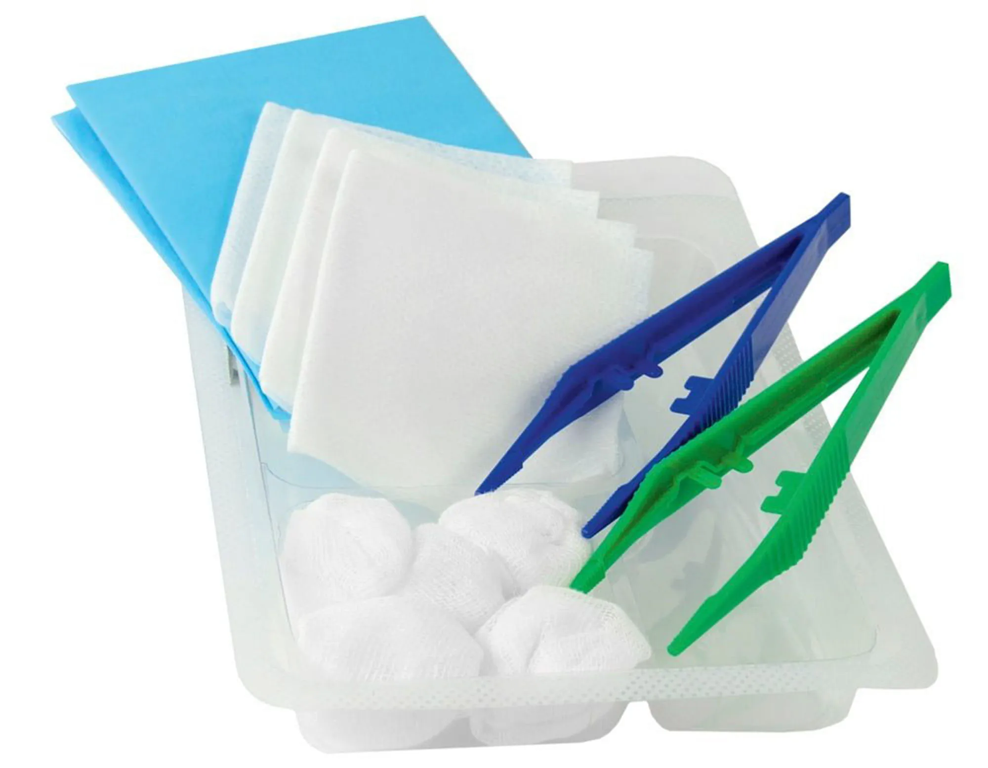 disposable medical surgical sterile basic dressing set wound dressing set kit dressing pack