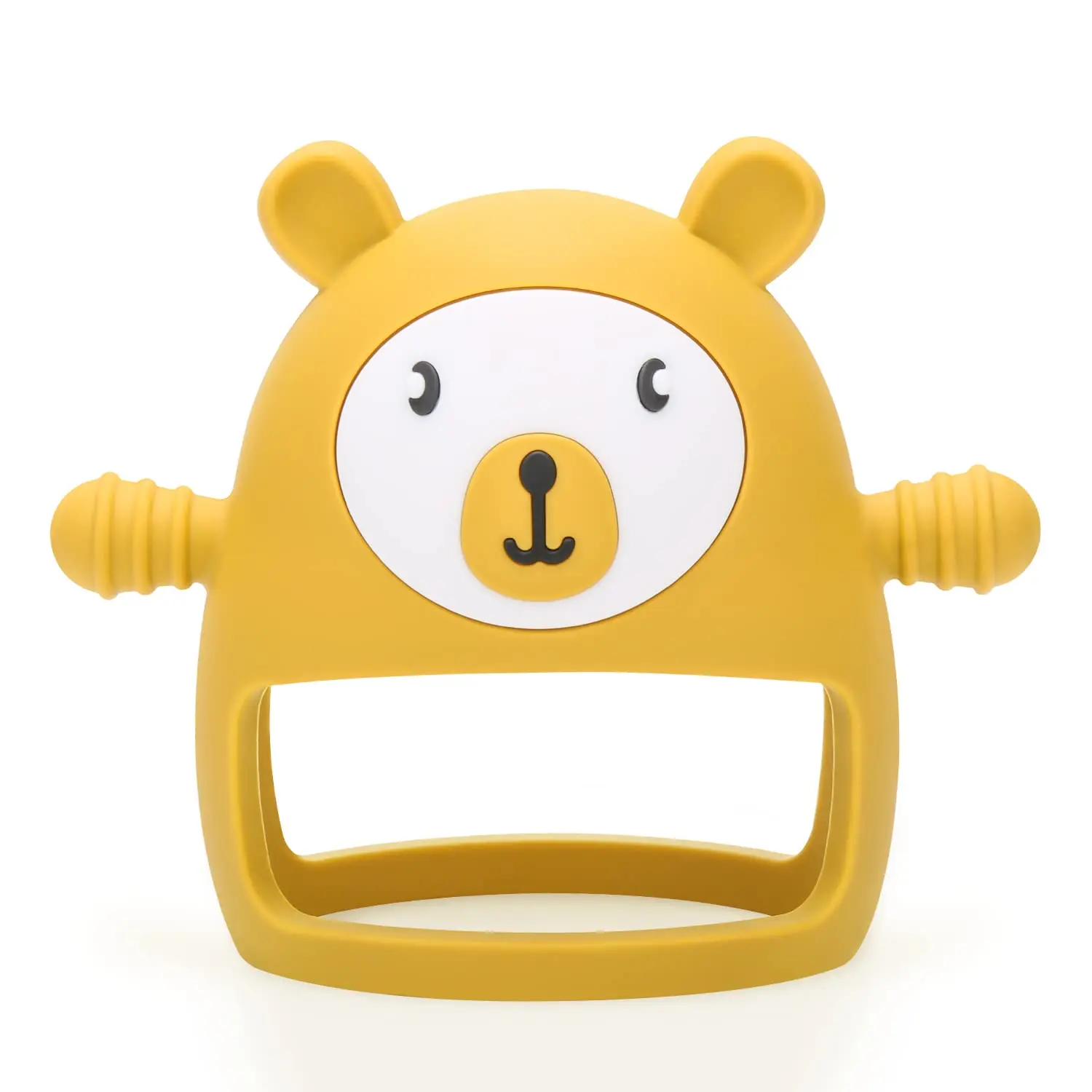 Wholesale Newborn Baby Shower Attachable  Silicone Baby Teether Teether for 3 to 5 Month Infants