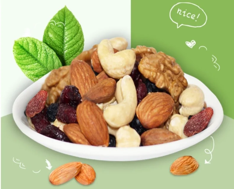 new 2023 Daily mixed nuts and dried fruits snacks pregnant women children wholesale  dried fruits nuts