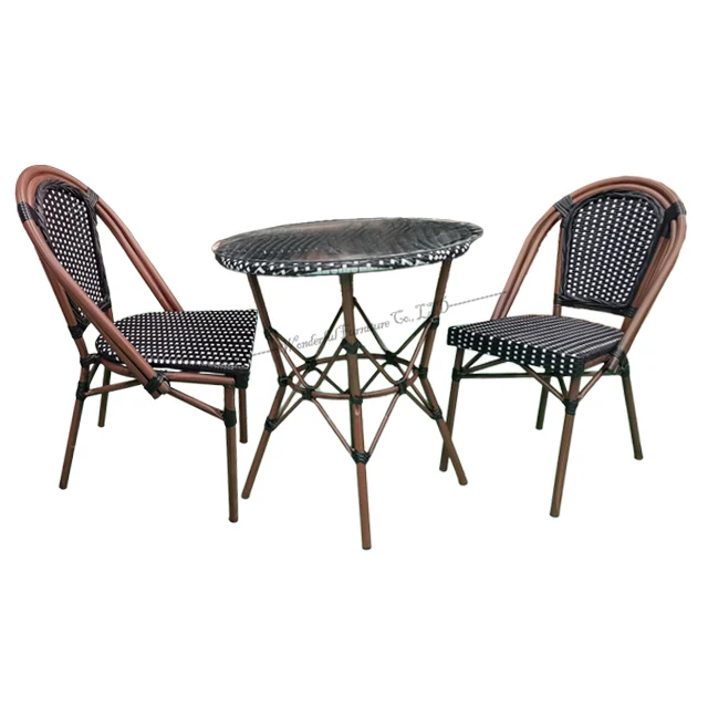 Wholesale Out Door Minimal Dining Round Tables And Chairs Set Comfortable Dining Chair Made In China