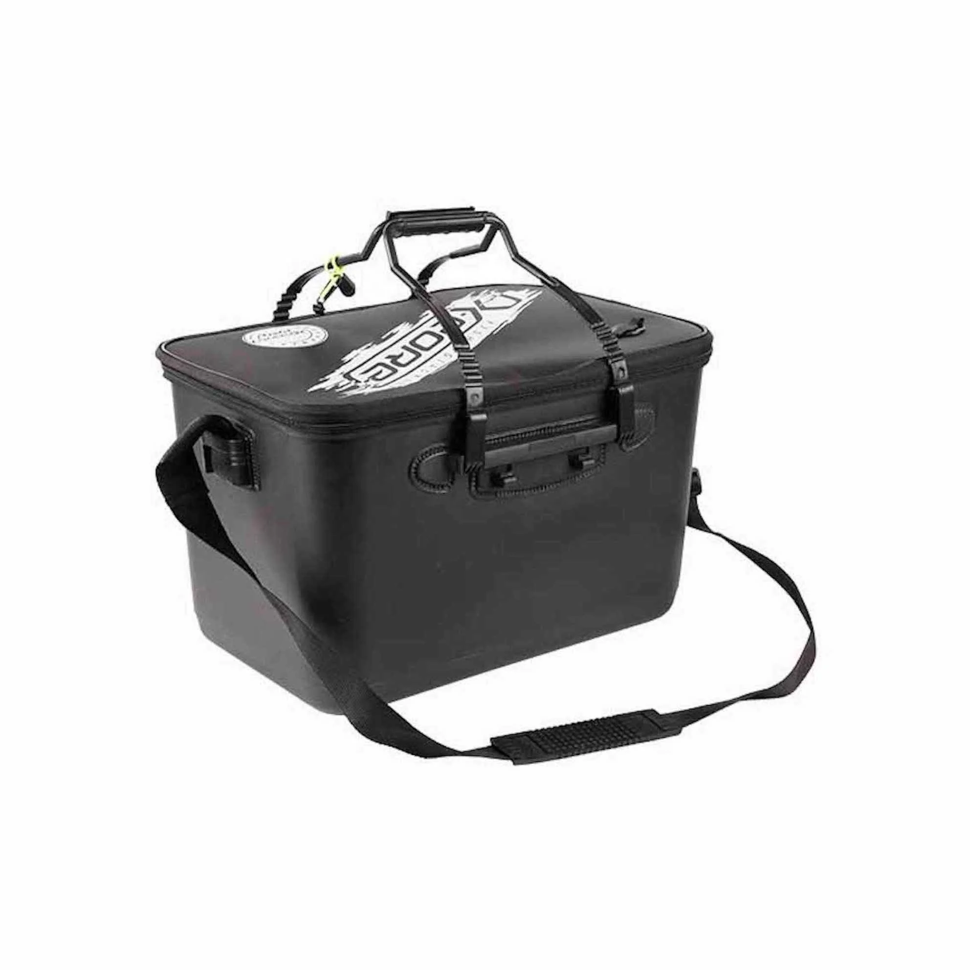 
OEM Unibody Design Thicken Wear-resistant EVA Fishing Bucket Live Fish Tank Outdoor Sports Fishing Tackle Box Equipment 