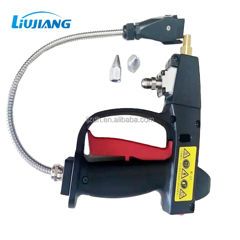 Liujiang manual industrial hot melt adhesive spiral spray guns with high quality sensors