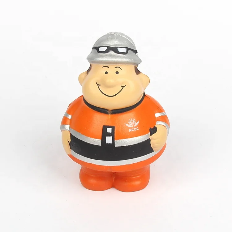 BSCI Factory Cartoon Character Anti Stress Ball Popular Design Antistress Toy