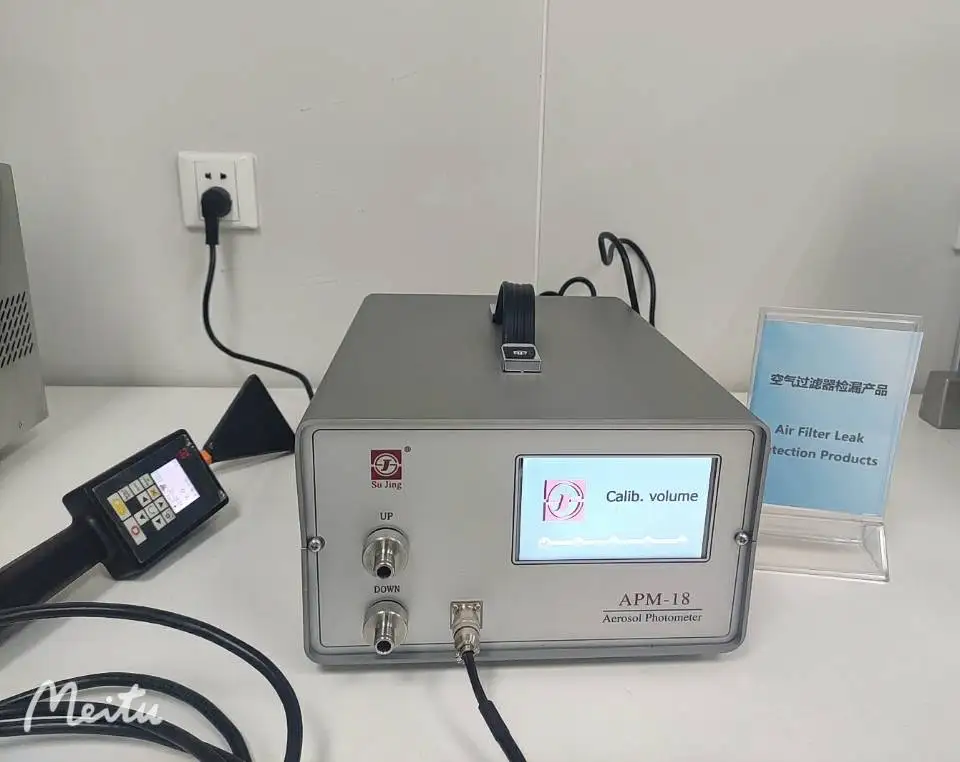 Aerosol Photometer integrity/leak testing of HEPA filtration systems