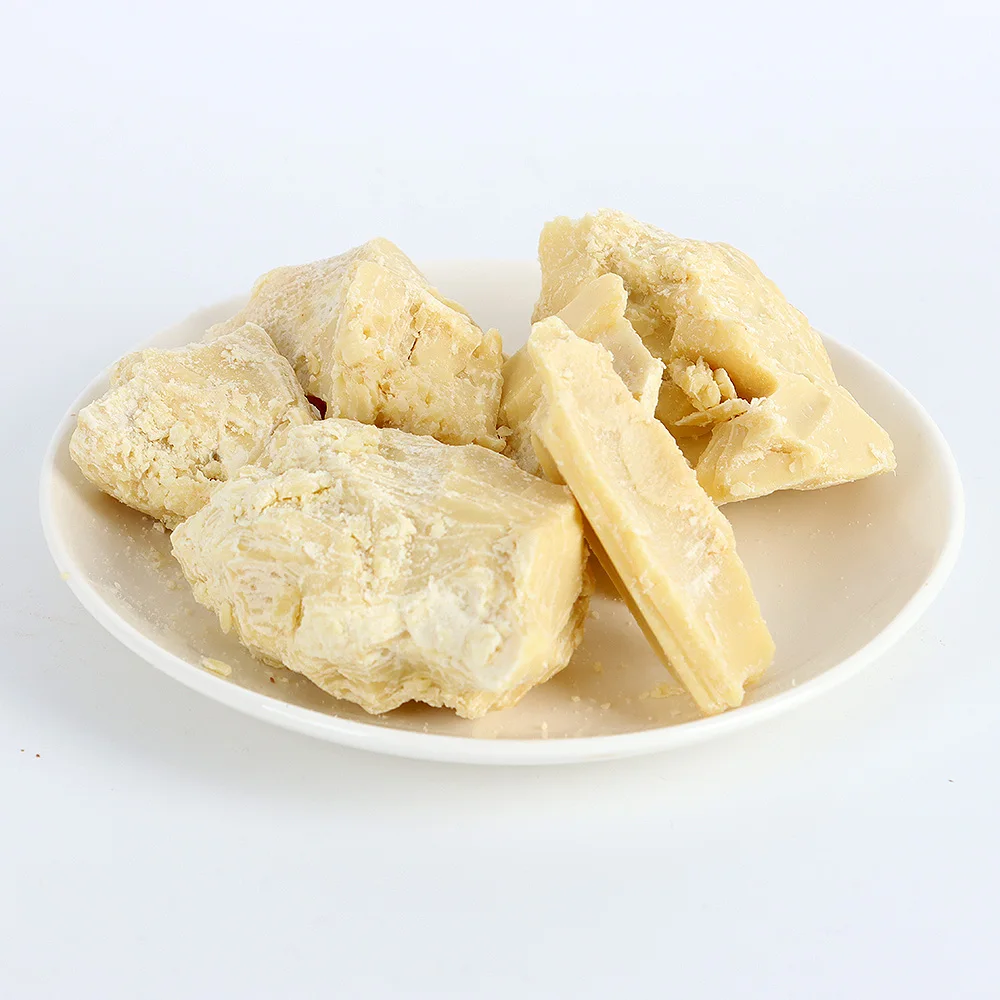 Best Pure Natural Raw Cocoa Butter Ingredients for Chocolate Ice Cream Packaged in a Box