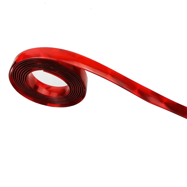 
waterproof colorful pvc plastic coated design strip for shoes parts accessories 