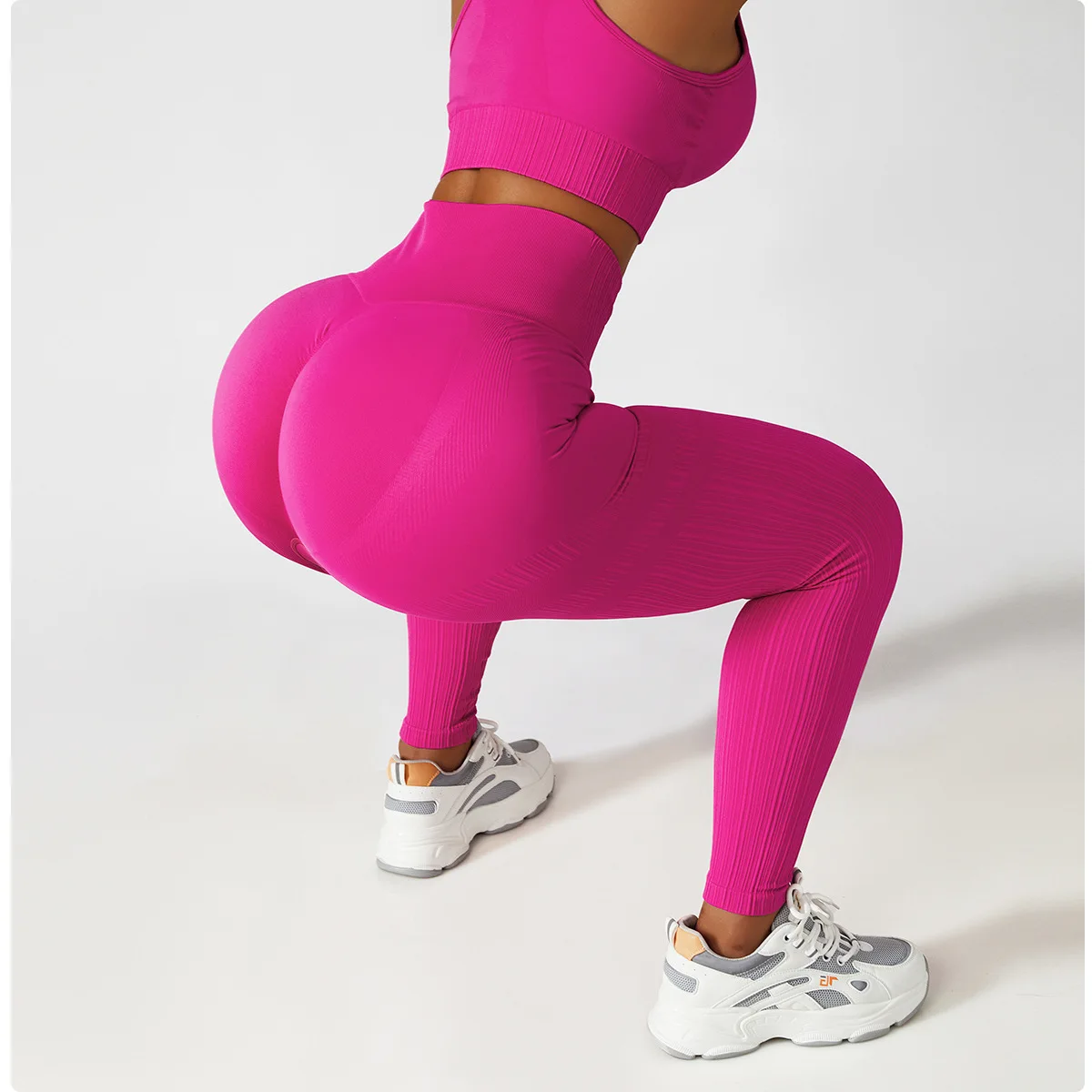 Wholesale Fitness Clothing Seamless Tights Sport Pants High Waisted Sexy Ass Yoga Leggings For Women