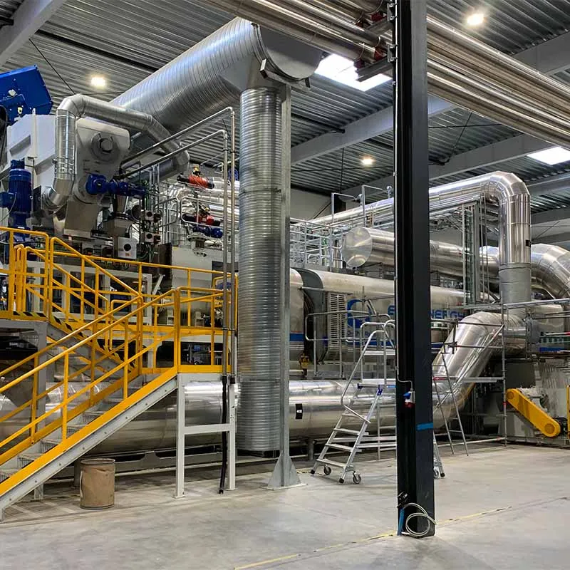 30000Ton large capacity 24hours continuous running pyrolysis turning plastic waste to fuel oil plant