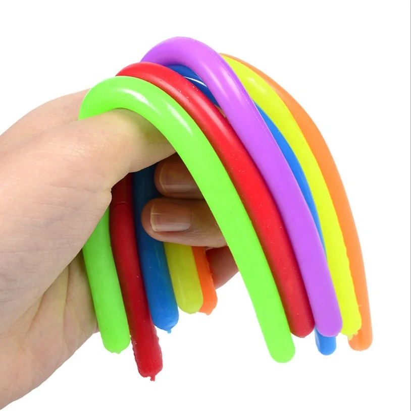 Amazon Hot Anti Stress Toy Stretch Rope Fidget Sensory Toys Autism Toys For Kids Adult