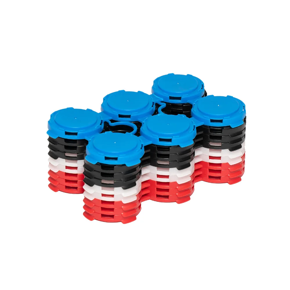 custom 4 Pack 6 pack beer can carrier clip 250ml 335ml beverage aluminum can Plastic Holder Carrier