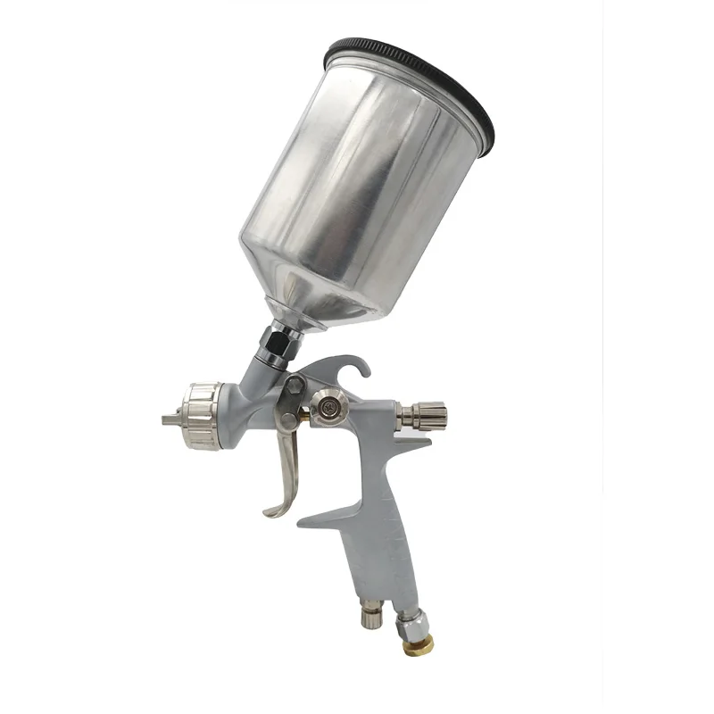 
Multi-functional repairable sprayable pneumatic spray gun with Metal Swivel Cup or Plastic Swivel Cup 