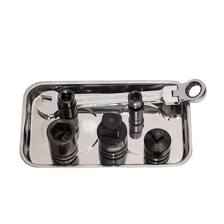 Sorting tool parts Magnetic bowl  Stainless steel suction cup Tool parts storage magnetic tray