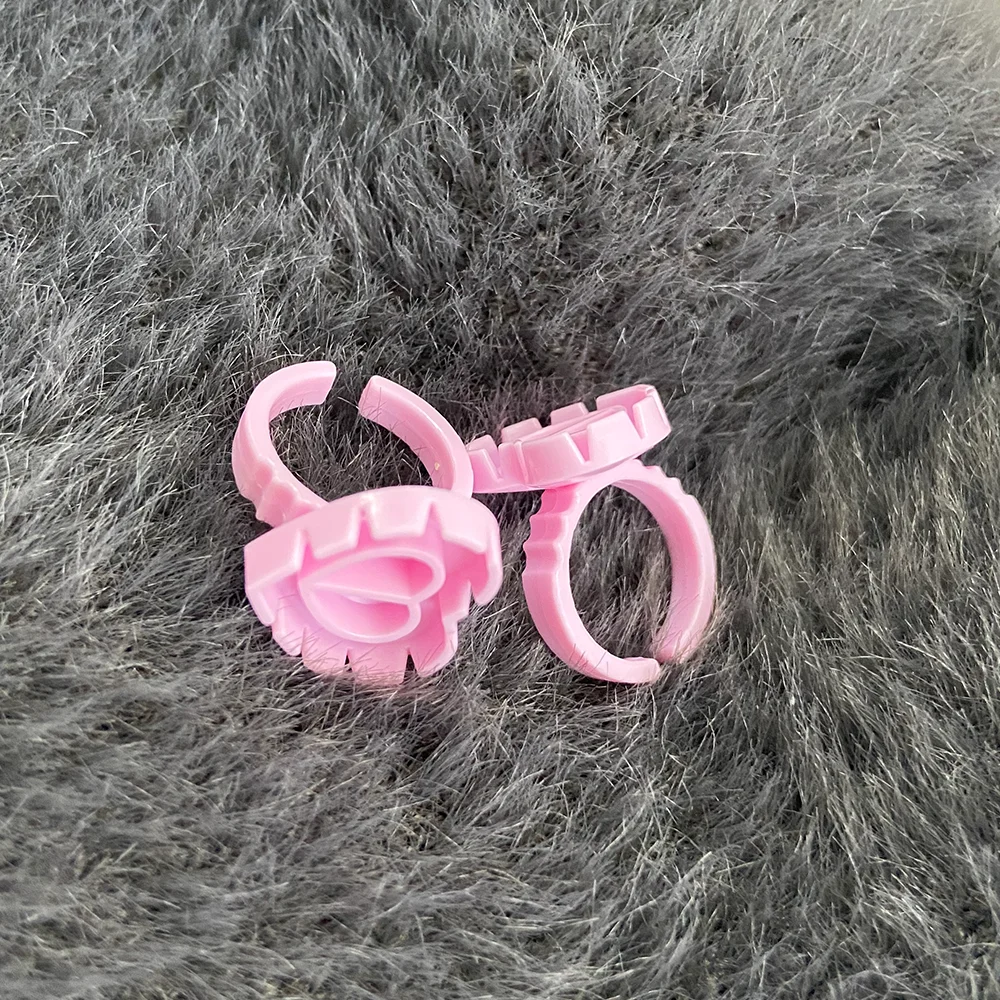 lash accessories Heart Shape Eyelash Accessories Glue Holder Ring for eyelash extension