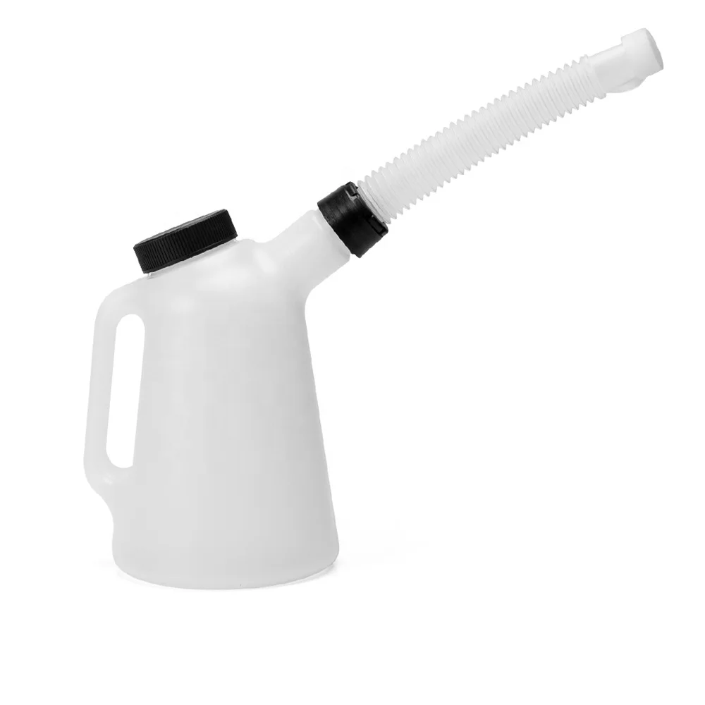 Пластиковый мерный кувшин для масла для мотоцикла, 1 литр